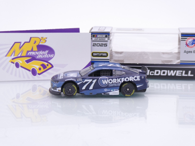 Preview: Lionel Racing C712565WORMM # Chevrolet Camaro NASCAR 2025 " Michael McDowell - Workforce " 1:64