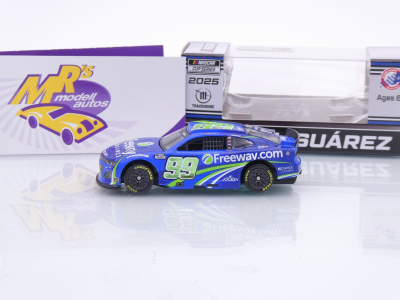 Preview: Lionel Racing C992565FEBDZ # Chevrolet Camaro NASCAR 2025 " Daniel Suarez - Freeway Blue " 1:64