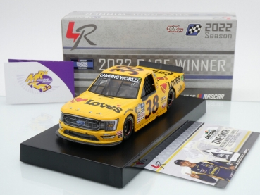Preview: Lionel Racing W382224LTSZSA # Ford F-150 NASCAR Truck 2022 " Zane Smith - Love's Travel Stops Daytona Race Winner " 1:24