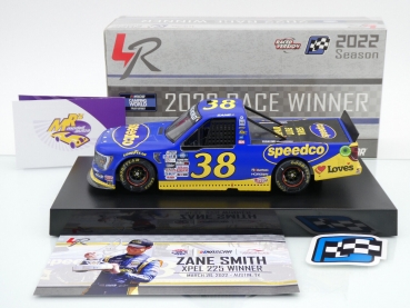 Lionel Racing W382224SPDZS7 # Ford F-150 NASCAR Truck 2022 " Zane Smith - SpeedCo COTA (Circuit Of The Americas) Race Winner " 1:24