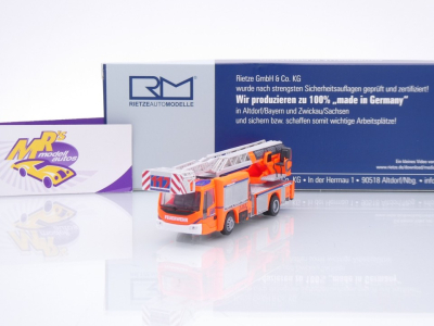 Rietze 71119 # Magirus DLK 32 Drehleiter " Feuerwehr Ravensburg 112 " 1:87
