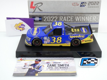 Preview: Lionel Racing W382224SPDZS7 # Ford F-150 NASCAR Truck 2022 " Zane Smith - SpeedCo COTA (Circuit Of The Americas) Race Winner " 1:24