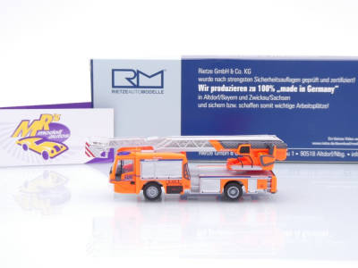 Preview: Rietze 71119 # Magirus DLK 32 Drehleiter " Feuerwehr Ravensburg 112 " 1:87