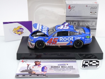 Preview: Lionel Racing W452223ROIDXW # Toyota Camry NASCAR 2022 " Bubba Wallace - Root Insurance Salutes / Patriotic Kansas Fall Race Winner " 1:24