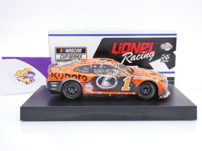 Preview: Lionel Racing WX12423KUBRZW # Chevrolet Camaro NASCAR 2024 " Ross Chastain - Kubota Kansas Win " 1:24