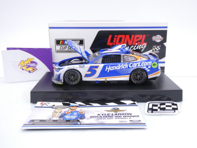 Lionel Racing WX52423HDDKLU # Chevrolet Camaro NASCAR 2024 " Kyle Larson - HendrickCars.com Indy Win " 1:24