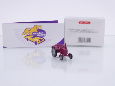 Preview: Wiking 0882 04 # Lanz D 2016 Traktor Baujahr 1955 " bordeauxviolett " 1:87