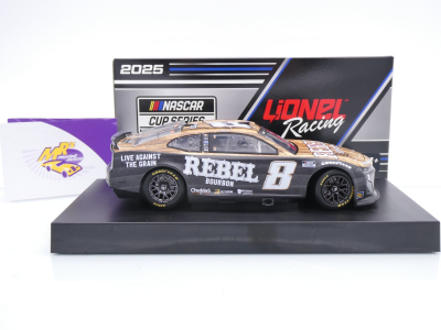 Preview: Lionel Racing CX82523REBKB # Chevrolet Camaro NASCAR 2025 " Kyle Busch - Rebel Bourbon " 1:24