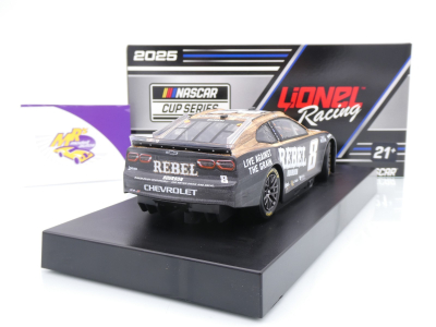 Preview: Lionel Racing CX82523REBKB # Chevrolet Camaro NASCAR 2025 " Kyle Busch - Rebel Bourbon " 1:24