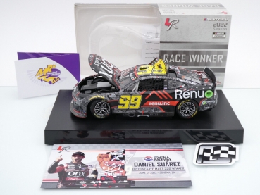 Preview: Lionel Racing W992223OREDZR # Chevrolet Camaro ZL1 NASCAR 2022 " Daniel Suarez - ONX Homes / Renu Sonoma Race Winner (1st Carrer Win) " 1:24