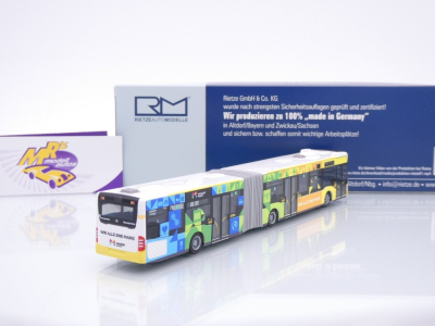 Preview: Rietze 68836 # Mercedes-Benz Citaro Gelenkbus Linienbus " MVG Mainz " 1:87