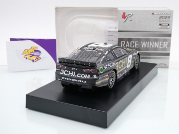 Preview: Lionel Racing WX822233CHTKU # Chevrolet Camaro ZL1 NASCAR 2022 " Tyler Reddick - 3CHI.com Salutes / Patriotic Indy Road Course Race Winner " 1:24