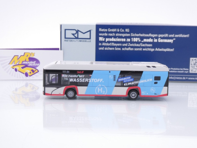 Preview: Rietze 77018 # Solaris Urbino 12 H² Wasserstoff Linienbus " DVG Duisburg " 1:87
