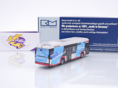 Preview: Rietze 77018 # Solaris Urbino 12 H² Wasserstoff Linienbus " DVG Duisburg " 1:87