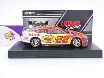 Preview: Lionel Racing C222523SHSJL # Ford Mustang NASCAR 2025 " Joey Logano - Shell / Pennzoil Special " 1:24