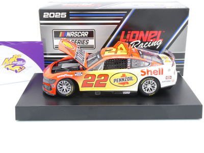 Preview: Lionel Racing C222523SHSJL # Ford Mustang NASCAR 2025 " Joey Logano - Shell / Pennzoil Special " 1:24
