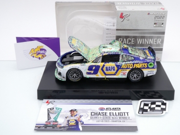 Preview: Lionel Racing WX92223NAPCLD # Chevrolet Camaro ZL1 NASCAR 2022 " Chase Elliott - NAPA Auto Parts Atlanta Summer Race Winner " 1:24