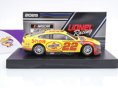 Preview: Lionel Racing C222523SHPJL # Ford Mustang NASCAR 2025 " Joey Logano - Shell / Pennzoil " 1:24