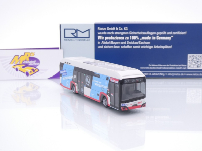 Preview: Rietze 77018 # Solaris Urbino 12 H² Wasserstoff Linienbus " DVG Duisburg " 1:87