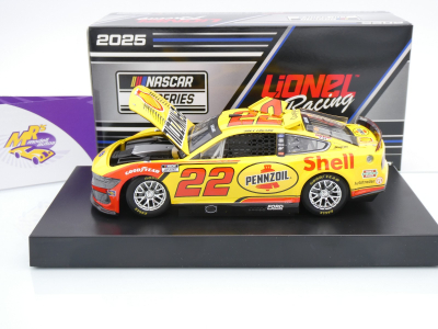 Preview: Lionel Racing C222523SHPJL # Ford Mustang NASCAR 2025 " Joey Logano - Shell / Pennzoil " 1:24