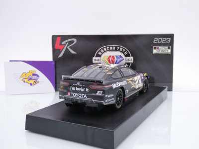 Preview: Lionel Racing C232323MCIDXCL # Toyota Camry NASCAR 2023 " Bubba Wallace - McDonald's Grimace " 1:24 Color Chrome
