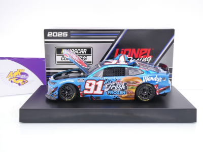 Lionel Racing C912523WENHVCL # Chevrolet Camaro NASCAR 2025 " Helio Castroneves - Wendys " 1:24 Color Chrome