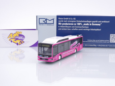 Rietze 75414 # MAN Lion's City 18 Linienbus " Wiener Neustadt - Magenta " 1:87