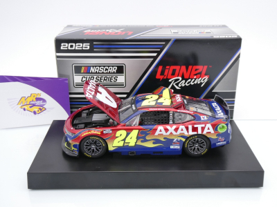 Preview: Lionel Racing C242523AXLWBCL # Chevrolet Camaro NASCAR 2025 " William Byron - Axalta " 1:24 Color Chrome