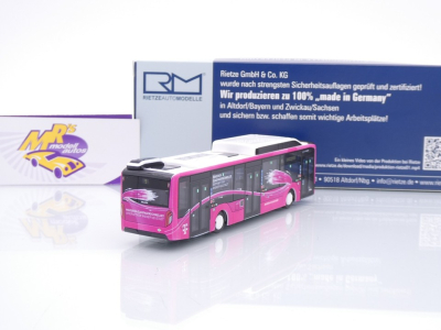 Preview: Rietze 75414 # MAN Lion's City 18 Linienbus " Wiener Neustadt - Magenta " 1:87