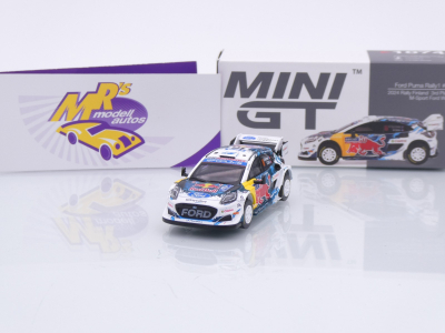 TSM Mini GT MGT01074-L # Ford Puma #16 3rd Rallye Finnland 2024 " Adrian Fourmaux - Alexandre Coria " 1:64
