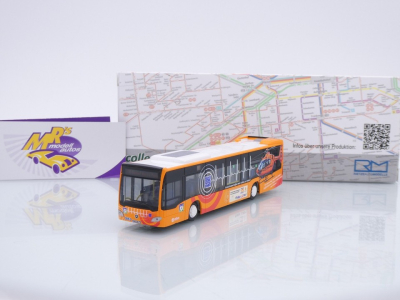 Rietze 73511 # Mercedes-Benz Citaro Linienbus " Rettungsbus rebus Rostock " 1:87