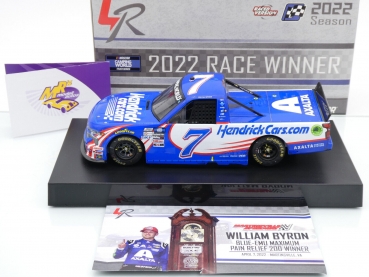 Preview: Lionel Racing WX72224HENWBF # Chevrolet Silverado NASCAR Truck 2022 " William Byron - Hendrickcars.com Martinsville Race Winner " 1:24