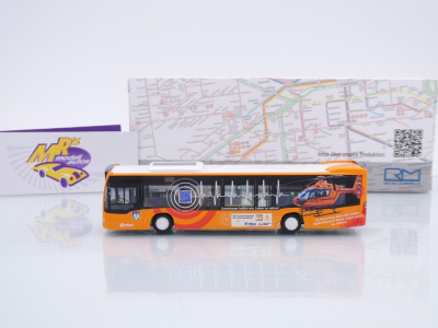 Preview: Rietze 73511 # Mercedes-Benz Citaro Linienbus " Rettungsbus rebus Rostock " 1:87