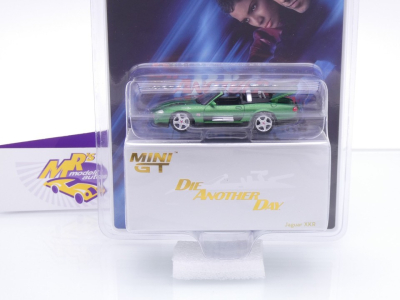 Preview: TSM MINI GT MGT00908-007E # Jaguar XKR " James Bond Die Another Day - Englisch " 1:64