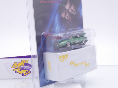 Preview: TSM MINI GT MGT00908-007E # Jaguar XKR " James Bond Die Another Day - Englisch " 1:64