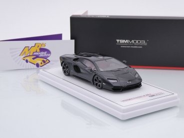 Preview: TSM Models 430671 # Lamborghini Countach LPI 800-4 Baujahr 2022 " schwarz (Nero Maia) " 1:43