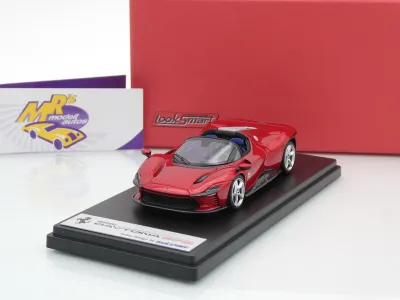 Look Smart LS535SPA # Ferrari Daytona SP3 Open Baujahr 2023 " Rosso Magma " 1:43