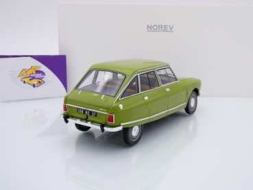 Preview: Norev 181677 # Citroen Ami 8 Super Limousine Baujahr 1969 " Iris Green " 1:18