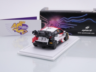 Preview: Spark S6719 # Toyota GR Yaris Rally1 WRC Nr.33 4ter Platz Rallye Monte Carlo 2023 " E. Evans - S. Martin " 1:43