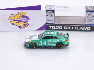 Preview: Lionel Racing C342561GRITG # Ford Mustang NASCAR 2025 " Todd Gilliland - Grillo's Pickles " 1:64