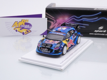 Spark S6715 # Ford Puma Rally1 WRC Nr.7 Rallye Monte Carlo 2023 " P-L. Loubet - N. Gilsoul " 1:43