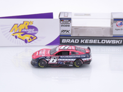 Preview: Lionel Racing CX62565SALBW # Ford Mustang NASCAR 2025 " Brad Keselowski - BuildSubmarines.com Salutes " 1:64