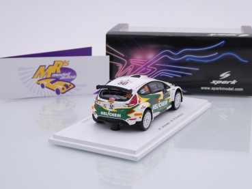 Preview: Spark S6727 # Ford Fiesta R5 WRC Nr.50 Rallye Monte Carlo 2023 " H. Vossen - A. Hulzebos " 1:43