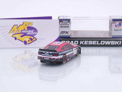 Preview: Lionel Racing CX62565SALBW # Ford Mustang NASCAR 2025 " Brad Keselowski - BuildSubmarines.com Salutes " 1:64