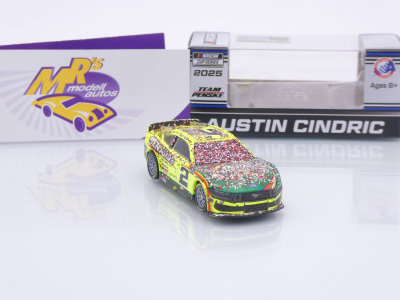 Preview: Lionel Racing WX22565MENAEJ # Ford Mustang NASCAR 2025 " Austin Cindric - Menards Talladega Win " 1:64
