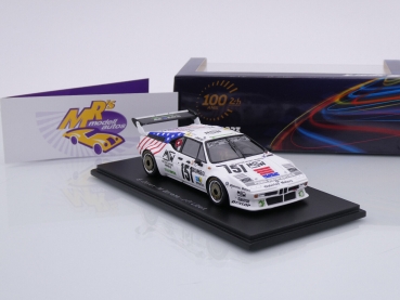 Preview: Spark S6410 # BMW M1 Nr.151 24h Le Mans 1985 " Dören - Birrane - Libert " 1:43