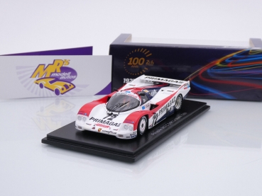 Spark S9878 # Porsche 962 C Nr.72 24h Le Mans 1989 " P. Yver - P. Belmondo - J. Lässig " 1:43