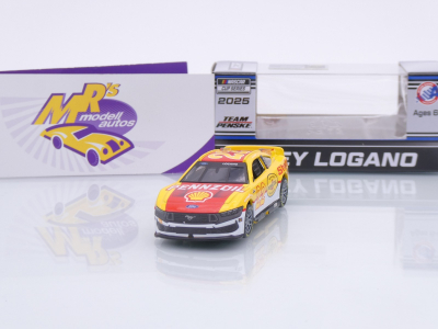 Lionel Racing C222565SHDJL # Ford Mustang NASCAR 2025 " Joey Logano - Shell / Pennzoil Throwback " 1:64
