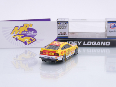 Preview: Lionel Racing C222565SHDJL # Ford Mustang NASCAR 2025 " Joey Logano - Shell / Pennzoil Throwback " 1:64