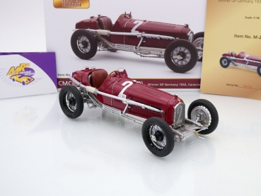 ALFA ROMEO P3 TIPO B 2 RUDOLF CARACCIOLA GRAND PRIX D'ALLEMAGNE 1932 1ER